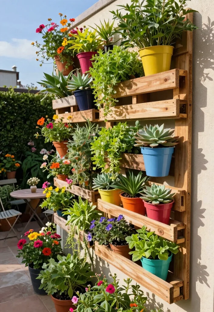 12 Cool Backyard Ideas for Fun and Modern Outdoor Living 1. Vertical Gardens for Space Saving 0