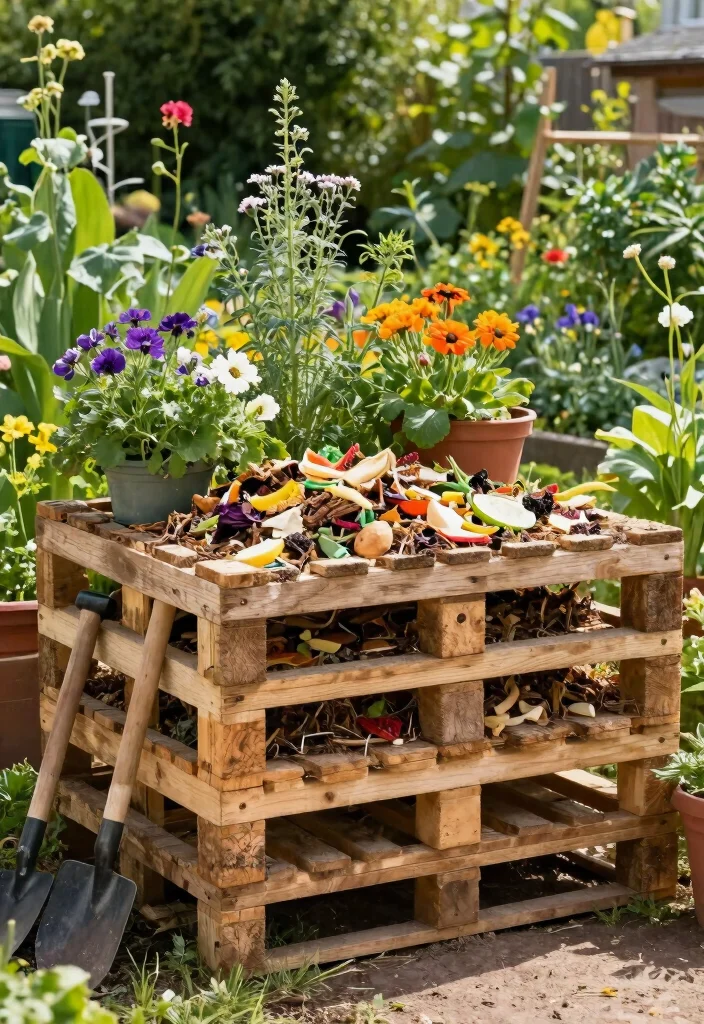 12 Cool Backyard Ideas for Fun and Modern Outdoor Living 10. Composting Stations for Sustainable Living 0