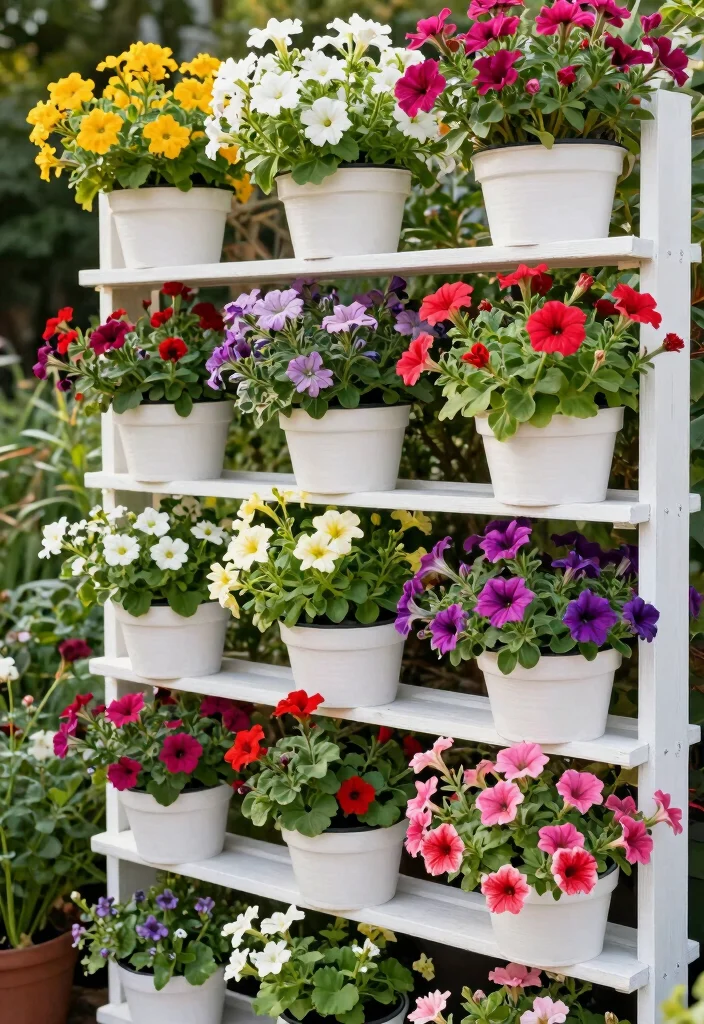 12 Corner Trellis Ideas to Use Garden Space Efficiently 11. Vertical Flower Wall Trellis 0