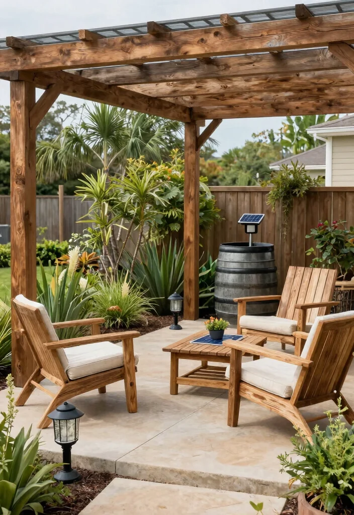 12 Covered Patio Ideas Attached to the House 12. Eco Friendly Retreat 0