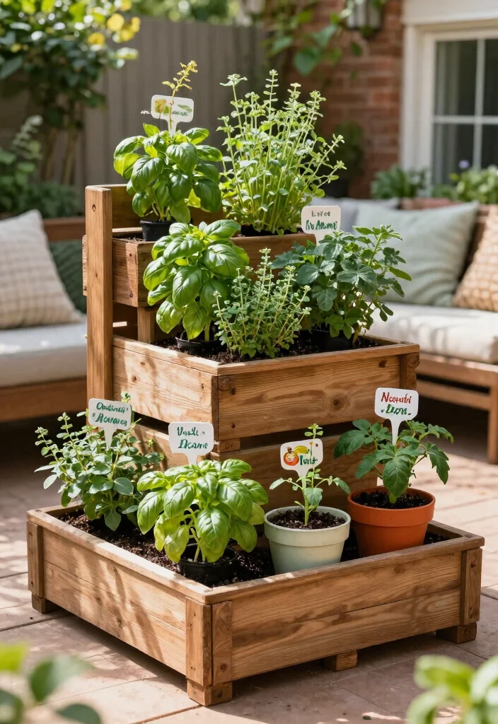 12 Cozy Patio Ideas for Relaxing Outdoor Spaces 1. Edible Garden Corner 0