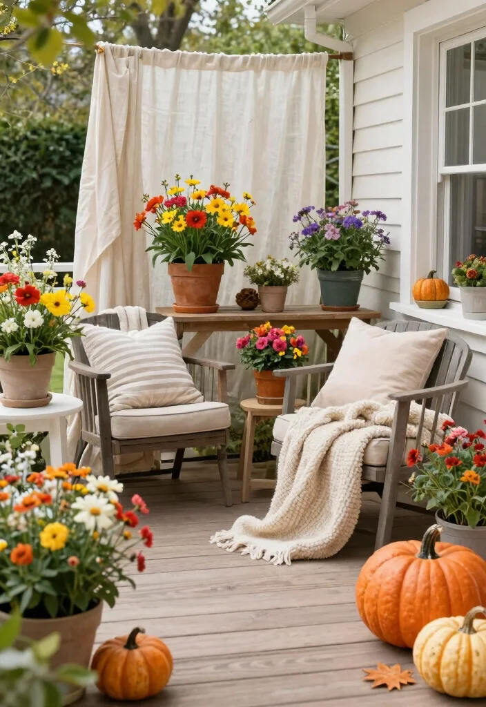 12 Cozy Patio Ideas for Relaxing Outdoor Spaces 12. Seasonal Decor Updates 0