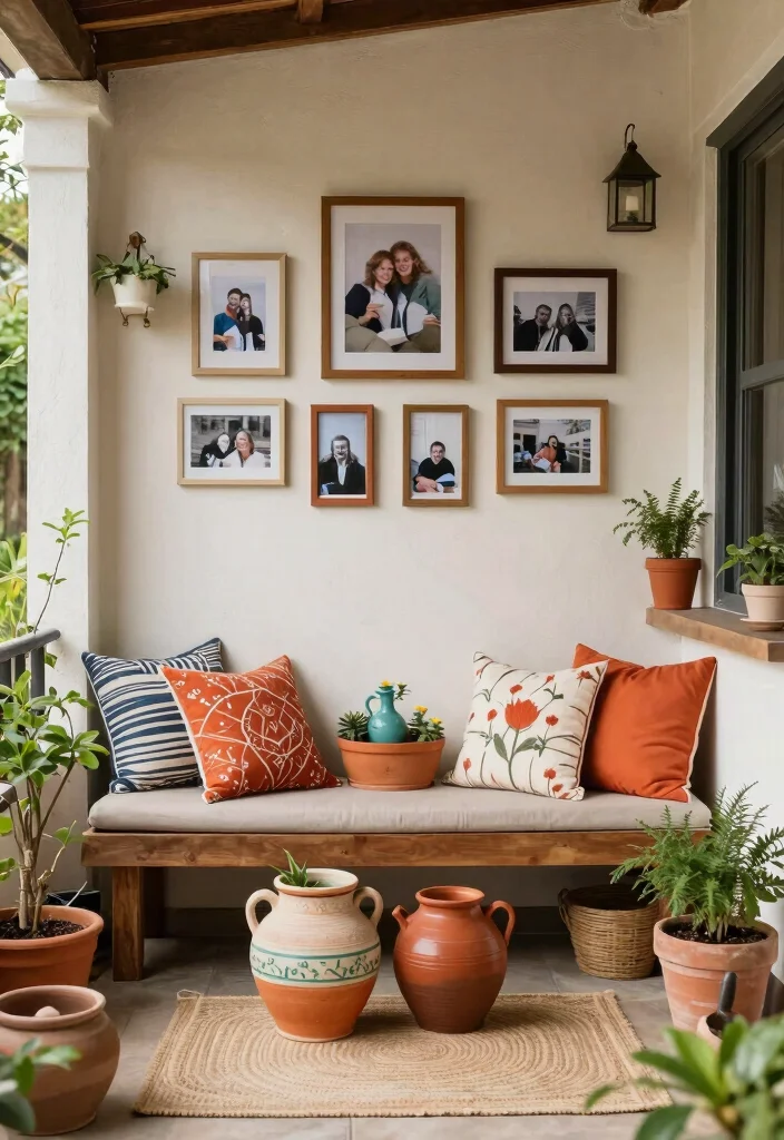 12 Cozy Patio Ideas for Relaxing Outdoor Spaces 9. Personalized Decor Touches 0