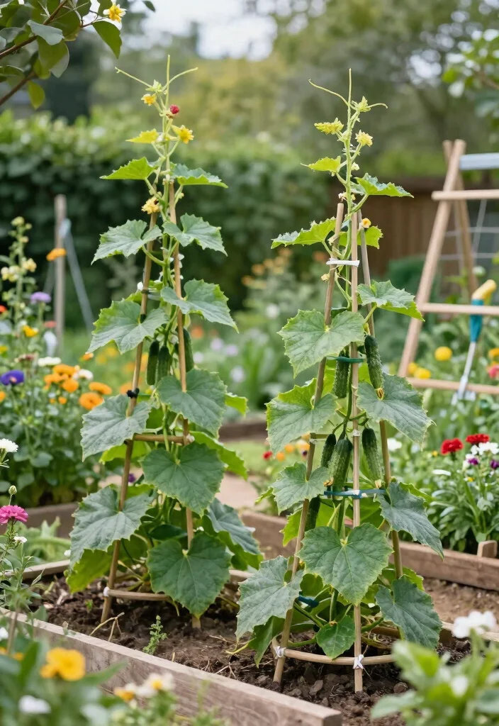 12 DIY Cucumber Trellis Ideas That Save Space Conclusion 0