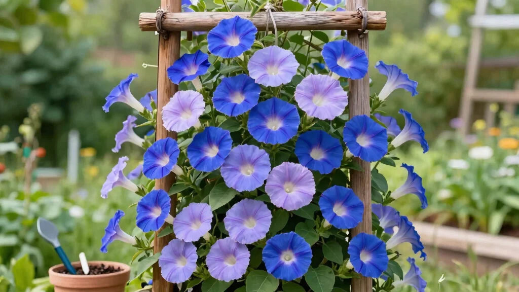 12 DIY Morning Glory Trellis Ideas for Fast Growing Blooms