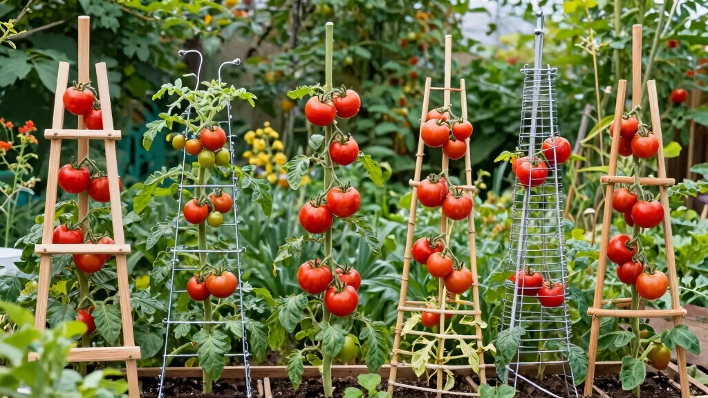 12 DIY Tomato Trellis Ideas for Easy Harvests