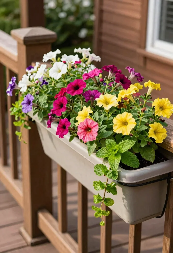 12 Deck Planter Ideas for Elevated Outdoor Spaces 1. Railing Planters for Space Saving 0
