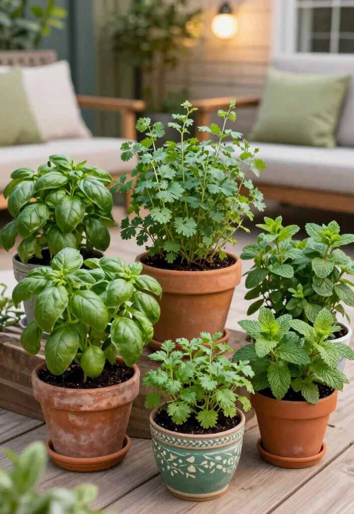 12 Deck Planter Ideas for Elevated Outdoor Spaces 12. Herb Gardens Fresh and Functional 0