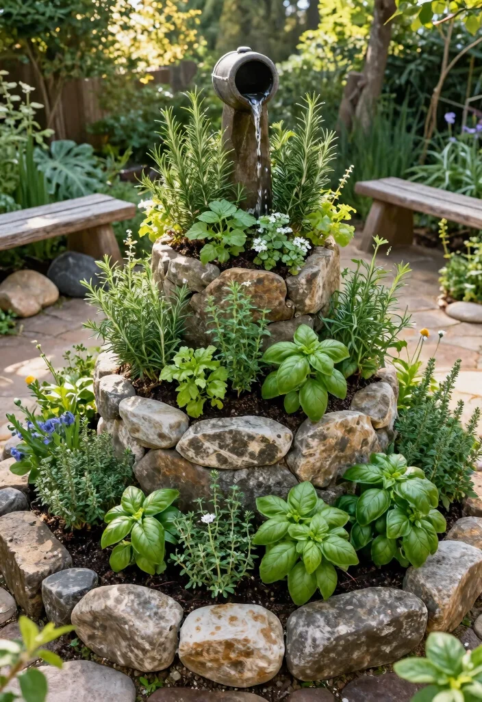 12 Dream Backyard Ideas for Ultimate Outdoor Inspiration 5. Rustic Herb Spiral 0