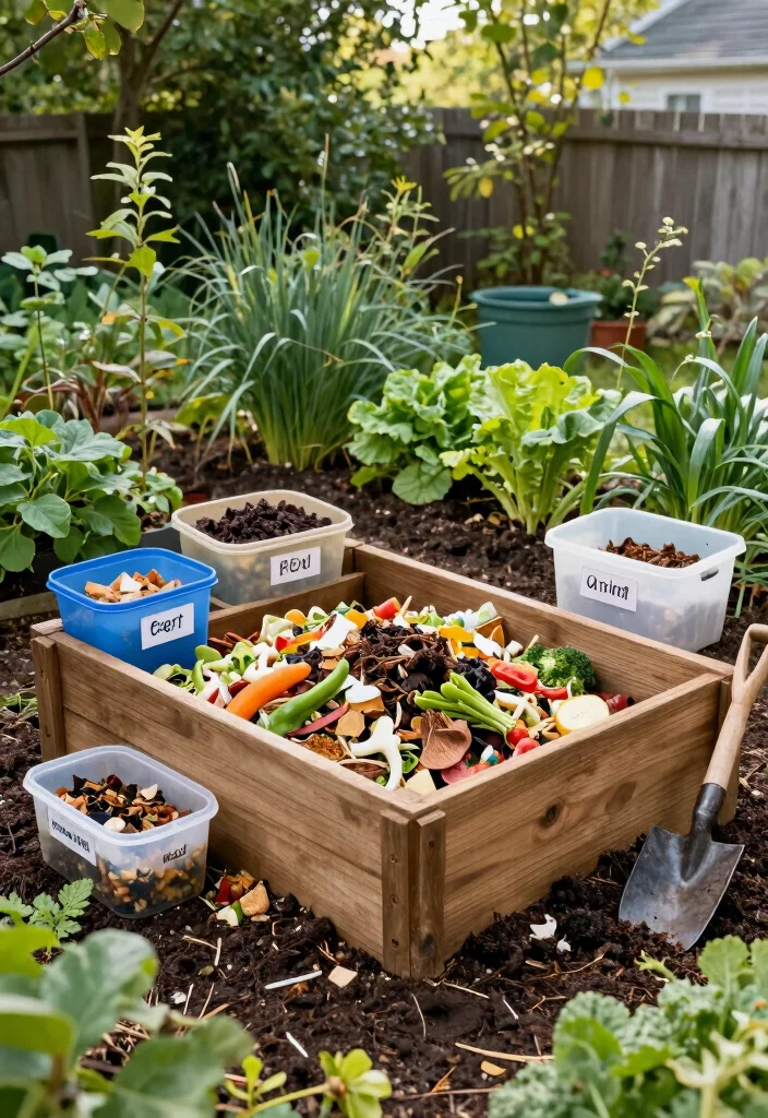 12 Dream Backyard Ideas for Ultimate Outdoor Inspiration 6. Eco Friendly Composting Area 0