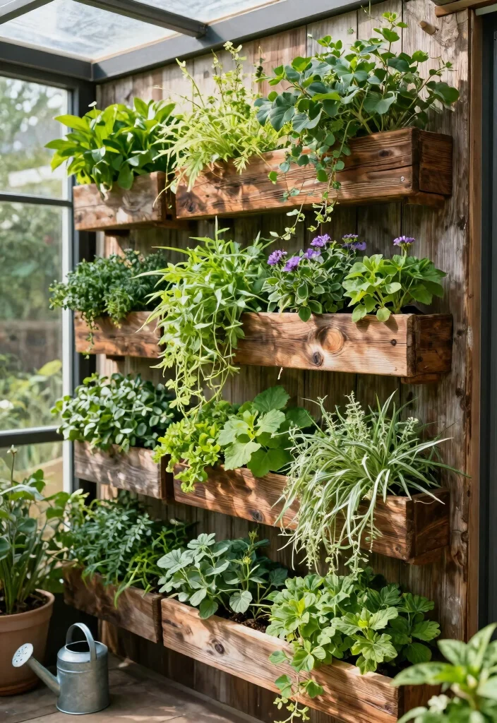 12 Enclosed Patio Ideas for All Season Enjoyment 12 12 Enclosed Patio Ideas for All Season Enjoyment 2. Vertical Garden Walls 0