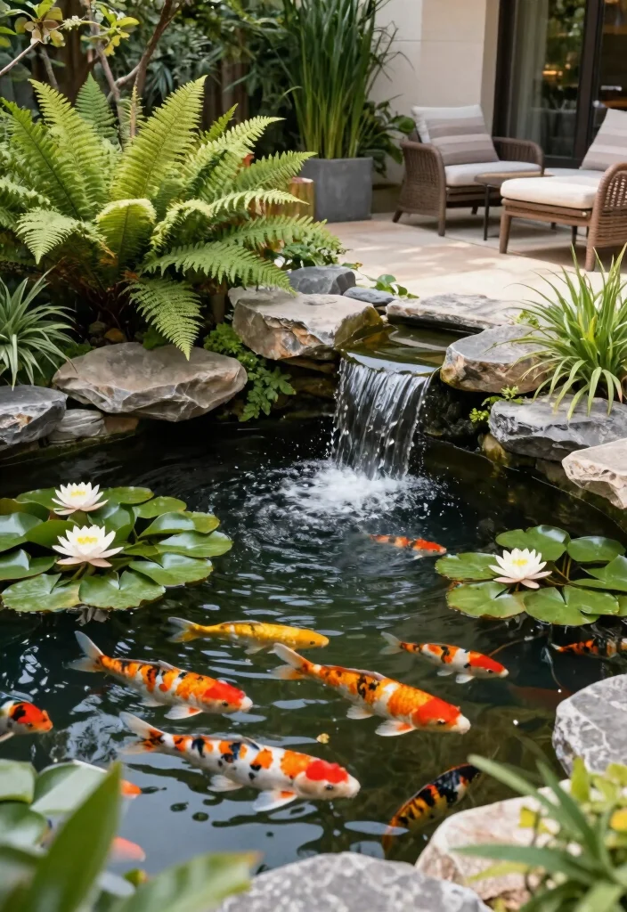 12 European Backyard Ideas for Timeless and Elegant Style 23 12 European Backyard Ideas for Timeless and Elegant Style 3. Tranquil Water Features 0