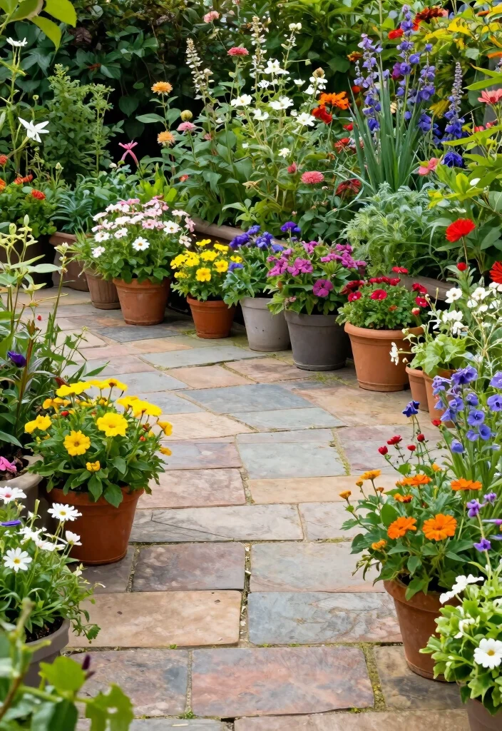 12 Flagstone Patio Ideas for Natural Texture and Charm 60 12 Flagstone Patio Ideas for Natural Texture and Charm 10. Seasonal Planting Strategies 0