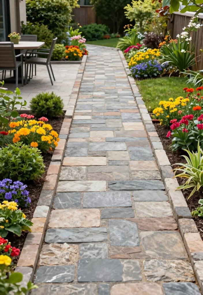 12 Flagstone Patio Ideas for Natural Texture and Charm 13 12 Flagstone Patio Ideas for Natural Texture and Charm 3. Transitioning Between Spaces 0