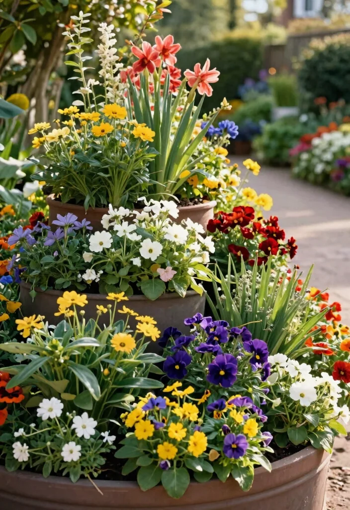 12 Flower Planter Ideas for Bright and Lush Displays 61 12 Flower Planter Ideas for Bright and Lush Displays 11. Seasonal Flower Planters 0