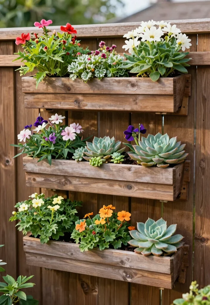 12 Flower Planter Ideas for Bright and Lush Displays 24 12 Flower Planter Ideas for Bright and Lush Displays 4. Wall Mounted Planters 0
