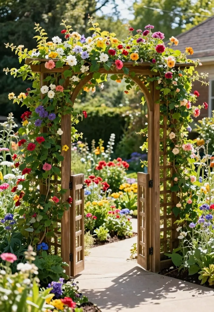 12 Front Yard Fence Ideas for Subtle and Stylish Borders 11. Trellis Fence 0