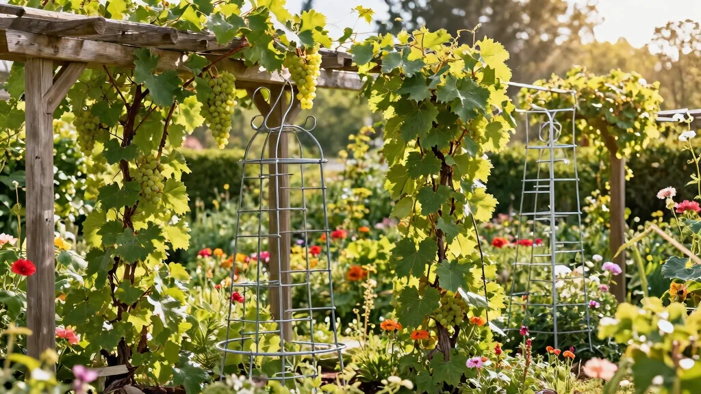 12 Grape Trellis Ideas for Strong Support and Better Harvests