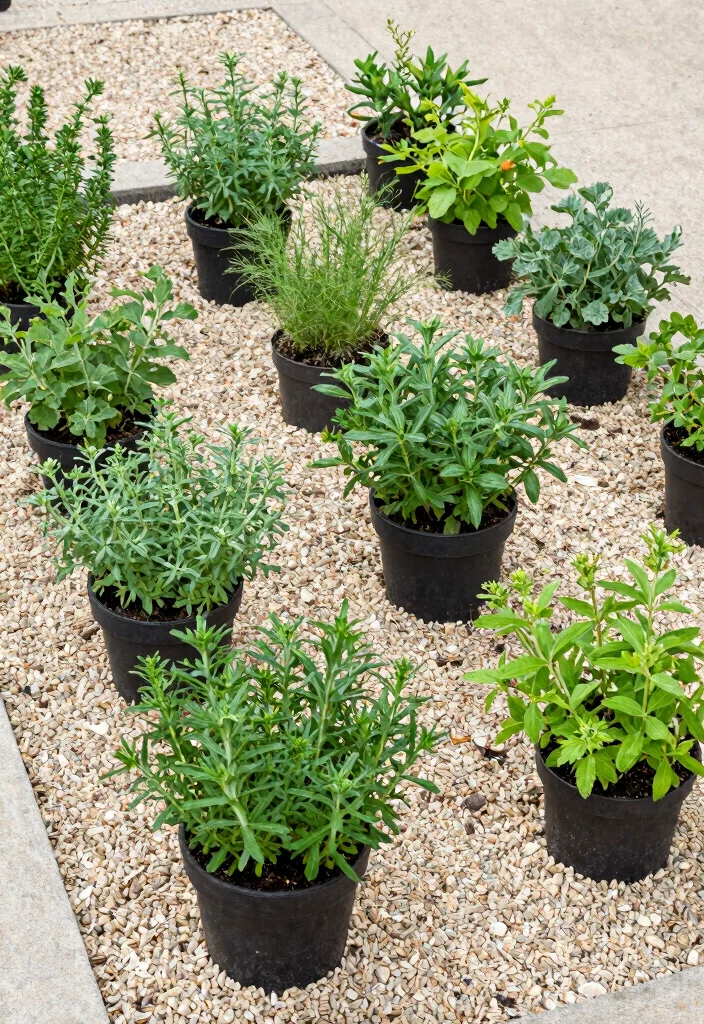 12 Gravel Patio Ideas for Budget Friendly Outdoor Areas 50 12 Gravel Patio Ideas for Budget Friendly Outdoor Areas 10. Gravel Herb Garden 0