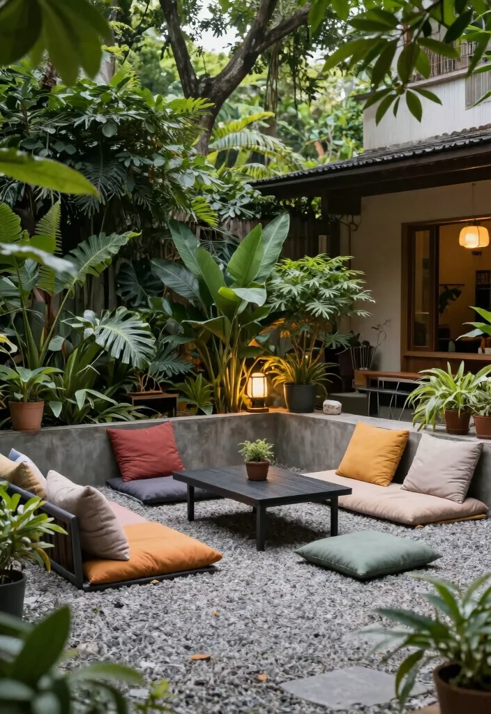 12 Gravel Patio Ideas for Budget Friendly Outdoor Areas 51 12 Gravel Patio Ideas for Budget Friendly Outdoor Areas 11. Gravel Lounge Area 0