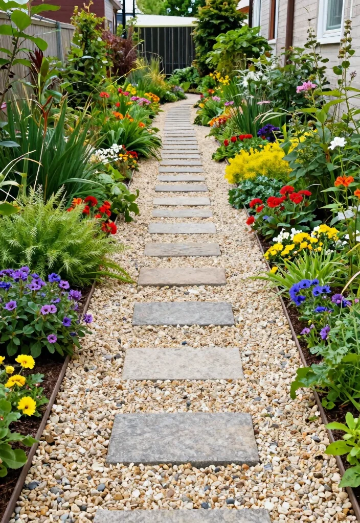 12 Gravel Patio Ideas for Budget Friendly Outdoor Areas 12 12 Gravel Patio Ideas for Budget Friendly Outdoor Areas 2. Decorative Gravel Pathways 0