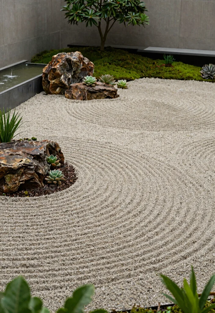12 Gravel Patio Ideas for Budget Friendly Outdoor Areas 34 12 Gravel Patio Ideas for Budget Friendly Outdoor Areas 4. Urban Zen Garden 0