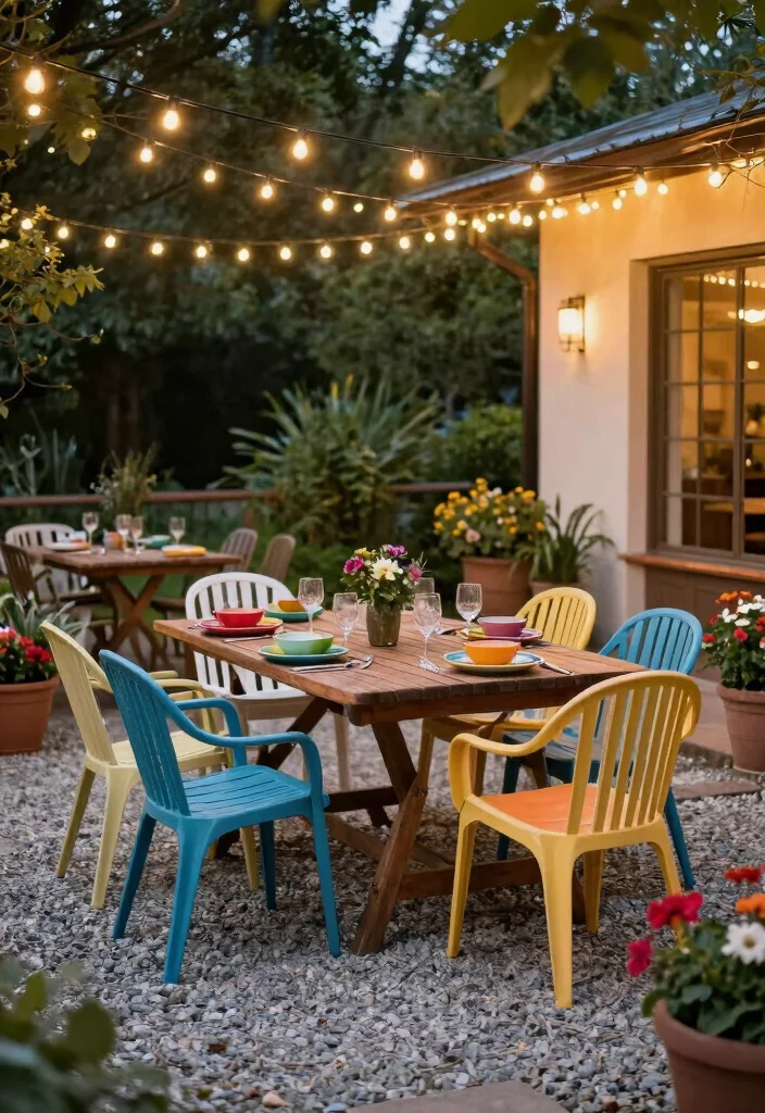 12 Gravel Patio Ideas for Budget Friendly Outdoor Areas 35 12 Gravel Patio Ideas for Budget Friendly Outdoor Areas 5. Gravel Dining Area 0