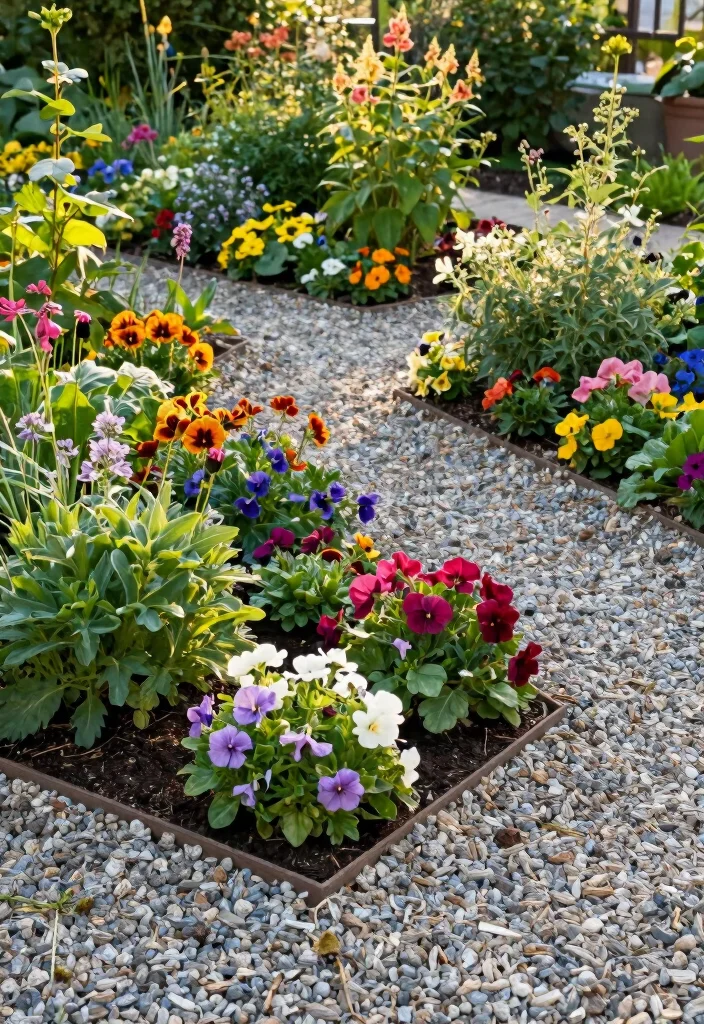 12 Gravel Patio Ideas for Budget Friendly Outdoor Areas 36 12 Gravel Patio Ideas for Budget Friendly Outdoor Areas 6. Garden Bed Borders with Gravel 0