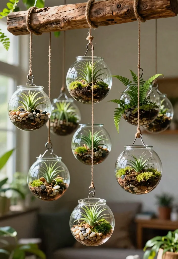 12 Hanging Planter Ideas for Vertical Interest 59 12 Hanging Planter Ideas for Vertical Interest 9. Hanging Terrariums 0