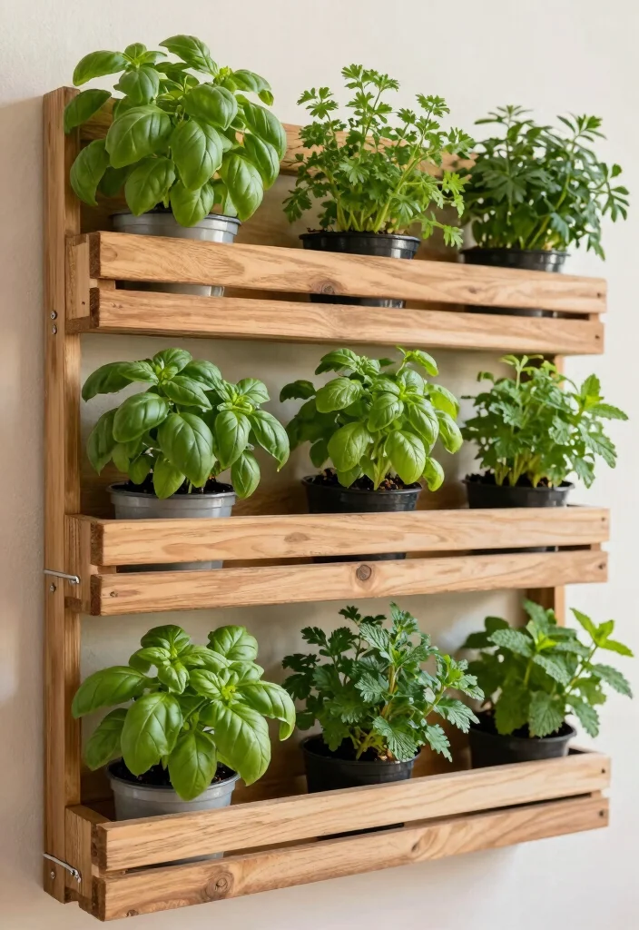12 Herb Planter Ideas for Easy Home Gardening 1 12 Herb Planter Ideas for Easy Home Gardening 1. Wall Mounted Herb Garden 0