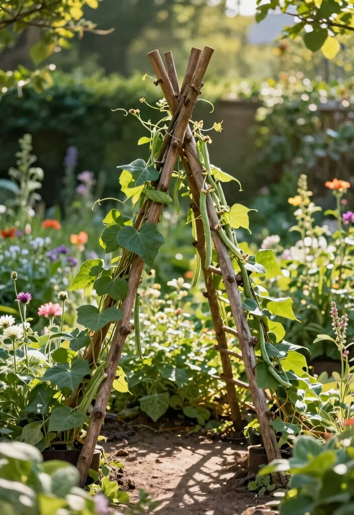 12 Homemade Trellis Ideas Using Simple Materials 28 12 Homemade Trellis Ideas Using Simple Materials 8. Natural Branch Trellis 0