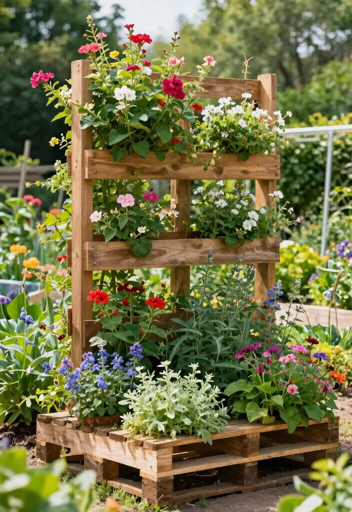 12 Homemade Trellis Ideas Using Simple Materials 39 12 Homemade Trellis Ideas Using Simple Materials 9. Pallet Fence Trellis 0