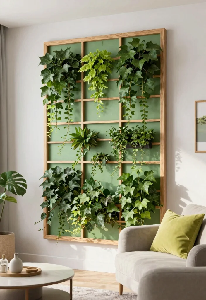 12 Indoor Plant Trellis Ideas for Healthy Vertical Growth 2. Wall Mounted Trellis Panels 0