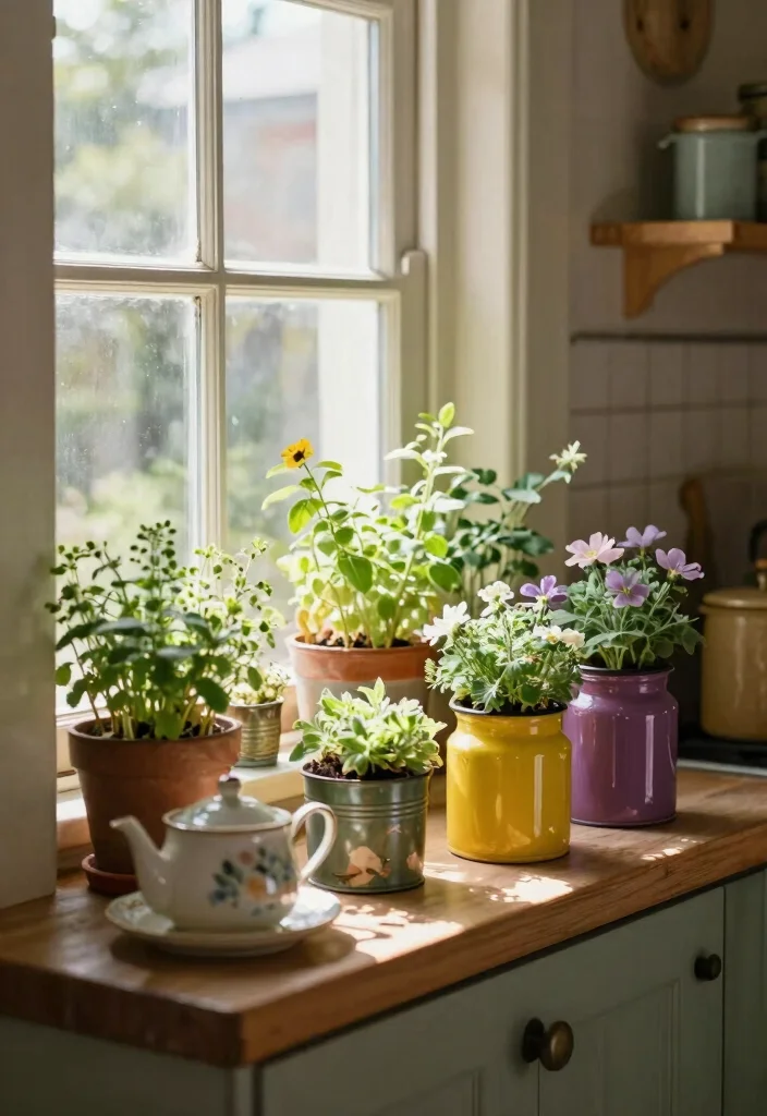 12 Indoor Planter Ideas for Stylish Home Greenery 6. Repurposed Containers 0