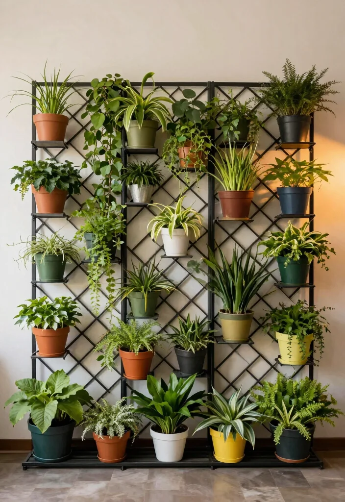 12 Indoor Trellis Ideas for Houseplants and Small Spaces 51 12 Indoor Trellis Ideas for Houseplants and Small Spaces 11. Modular Trellis Systems 0