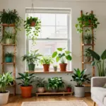 12 Indoor Trellis Ideas for Houseplants and Small Spaces