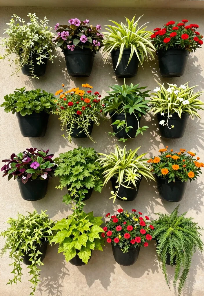 12 Large Outdoor Planter Ideas for Statement Pieces 61 12 Large Outdoor Planter Ideas for Statement Pieces 11. Hanging Vertical Planters 0