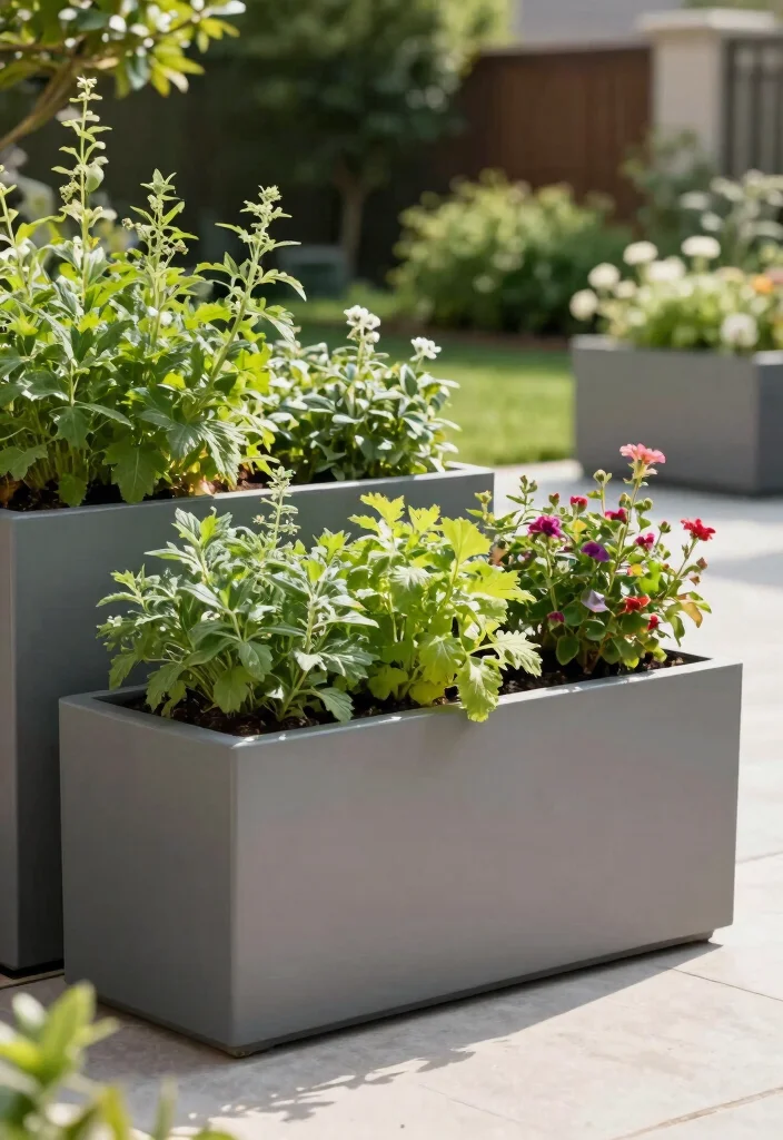 12 Large Outdoor Planter Ideas for Statement Pieces 62 12 Large Outdoor Planter Ideas for Statement Pieces 12. Self Watering Planters 0