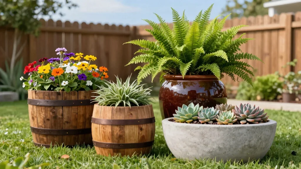 12 Large Outdoor Planter Ideas for Statement Pieces