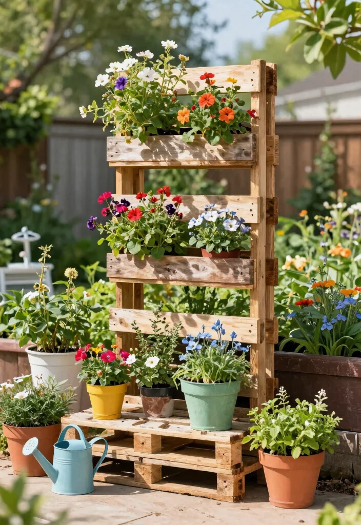 12 Lattice Trellis Ideas for Classic Garden Structure 3. DIY Pallet Trellis 0