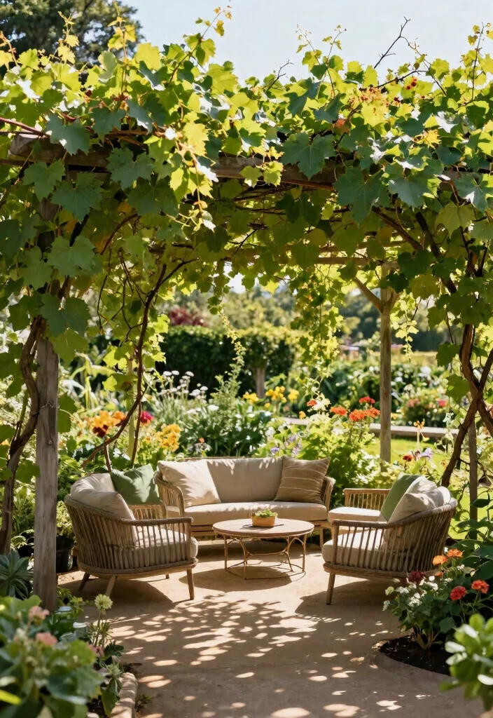 12 Metal Trellis Ideas for Modern and Low Maintenance Gardens 11. Canopy Trellis 0