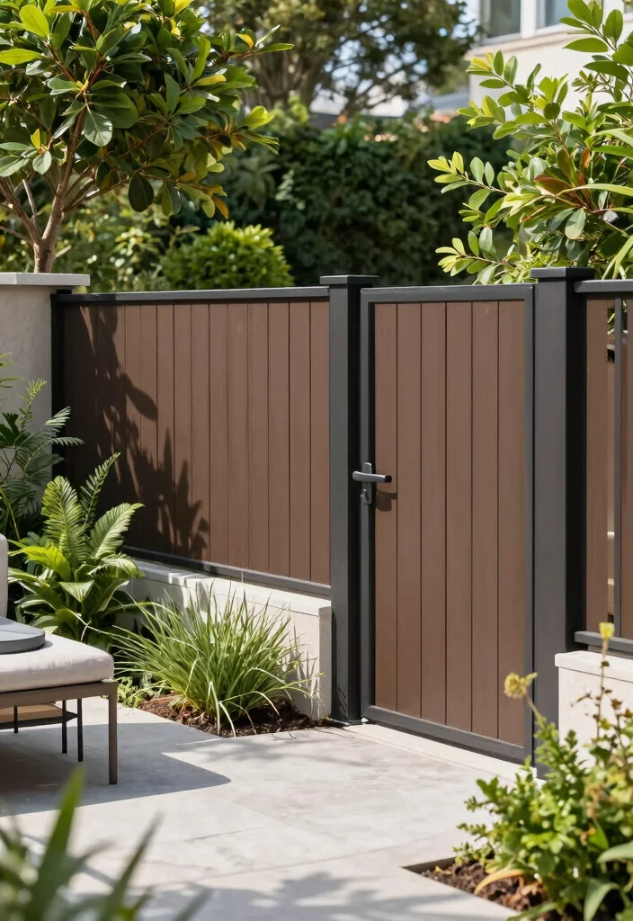 12 Outdoor Fence Ideas for Any Backyard Style 10. Composite Fences 0