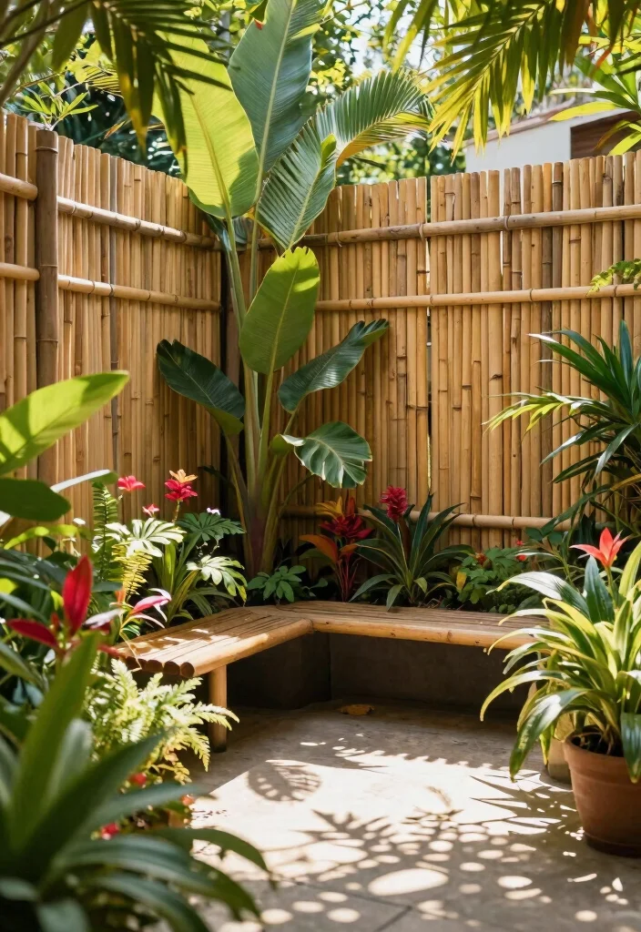 12 Outdoor Fence Ideas for Any Backyard Style 5. Bamboo Fences 0