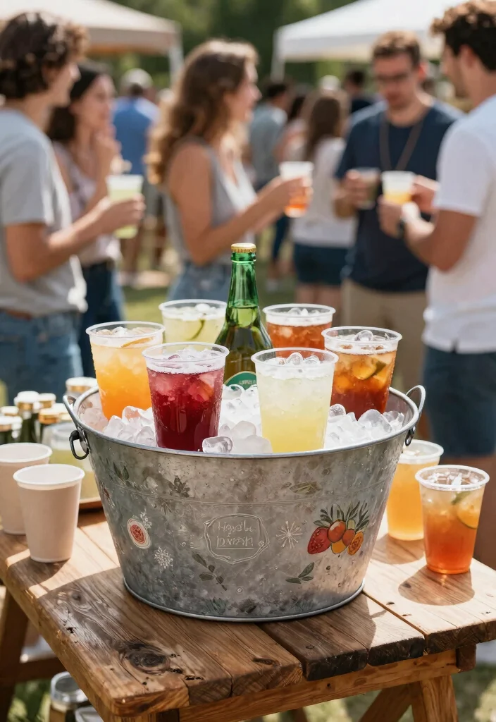 12 Outdoor Patio Bar Ideas for Social Gatherings 9. Cool Drink Station 0