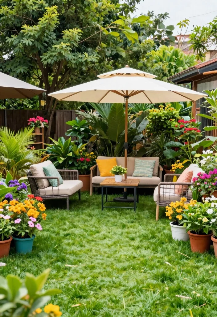 12 Outdoor Patio Flooring Ideas for Style and Durability 51 12 Outdoor Patio Flooring Ideas for Style and Durability 11. Natural Grass 0