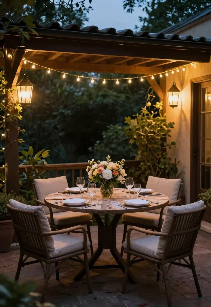 12 Outdoor Patio Kitchen Ideas for Easy Entertaining 8. Outdoor Dining Nook 0