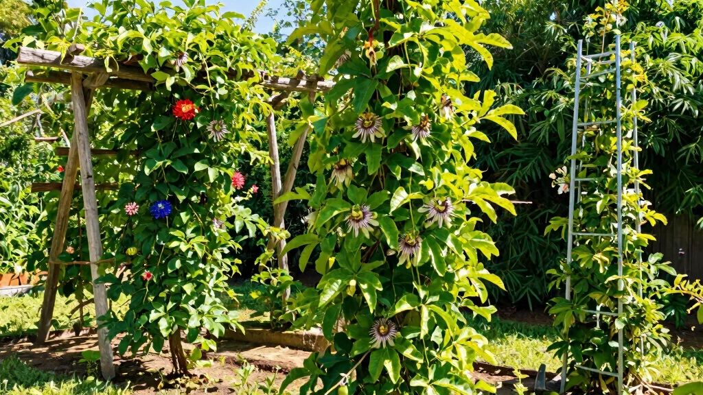 12 Passionfruit Vine Trellis Ideas for Backyard Gardens