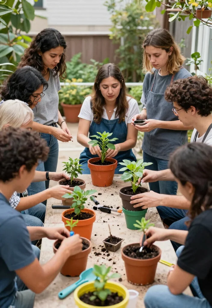 12 Patio Garden Ideas for Lush and Relaxing Spaces 62 12 Patio Garden Ideas for Lush and Relaxing Spaces 12. Gardening Workshops and Community Events 0