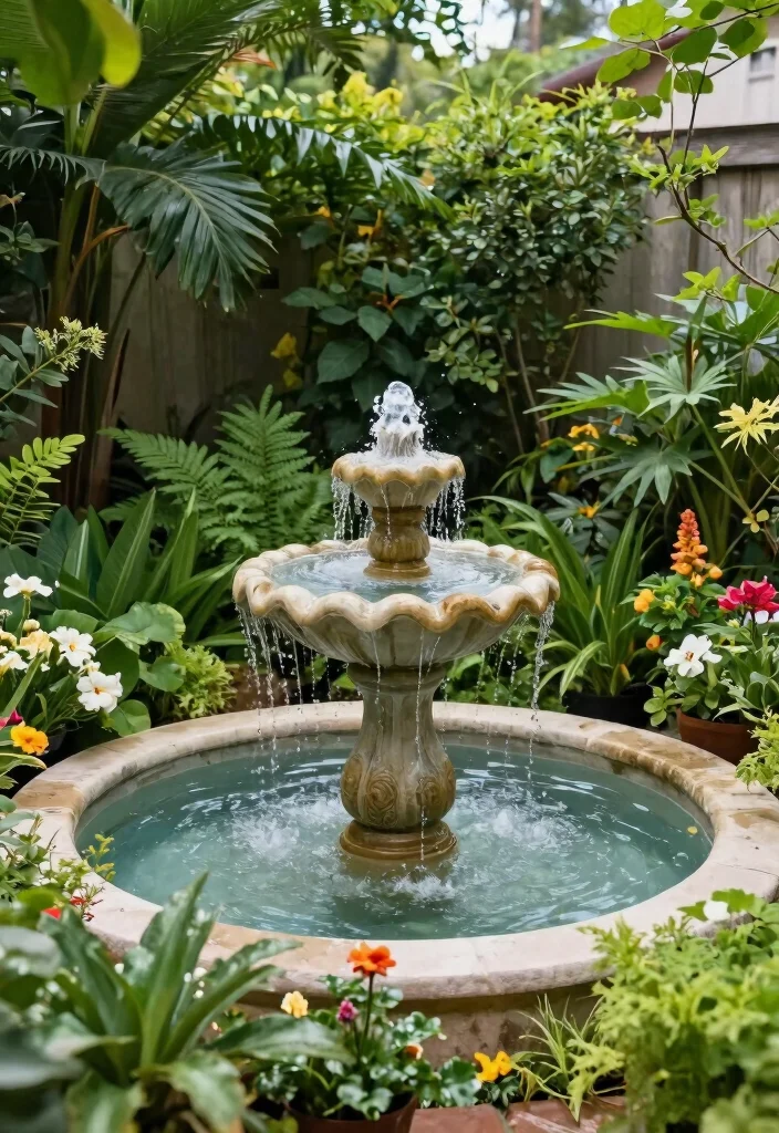 12 Patio Landscaping Ideas to Frame and Finish Your Space 52 12 Patio Landscaping Ideas to Frame and Finish Your Space 12. Water Features for Serenity 0