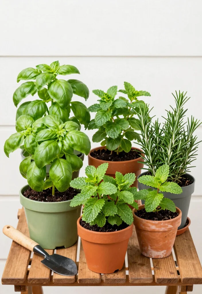 12 Patio Landscaping Ideas to Frame and Finish Your Space 24 12 Patio Landscaping Ideas to Frame and Finish Your Space 4. Compact Herb Garden for Functionality 0